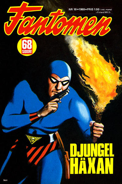 Cover for Fantomen (Semic, 1958 series) #19/1969
