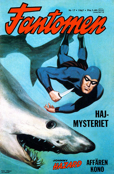 Cover for Fantomen (Semic, 1958 series) #17/1967