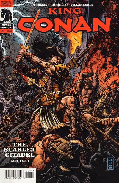 Cover for King Conan: The Scarlet Citadel (Dark Horse, 2011 series) #1