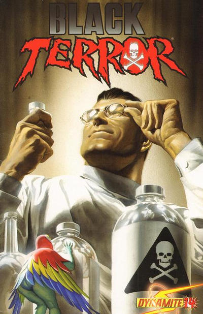 Cover for Black Terror (Dynamite Entertainment, 2008 series) #14 [Cover A - Alex Ross]