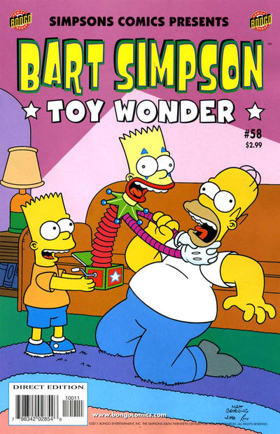 Cover for Simpsons Comics Presents Bart Simpson (Bongo, 2000 series) #58