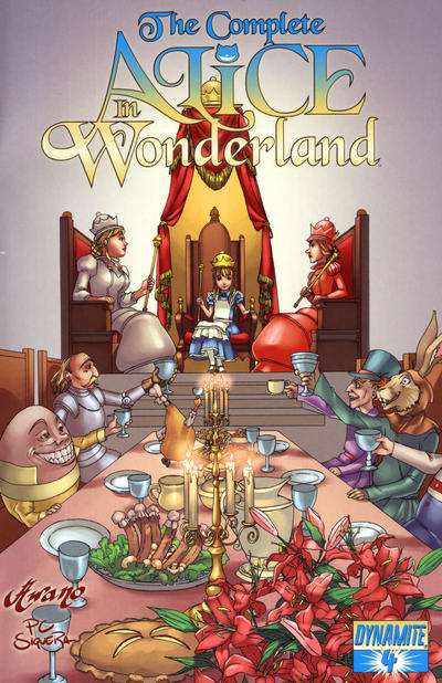 Cover for The Complete Alice in Wonderland (Dynamite Entertainment, 2009 series) #4