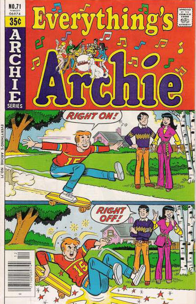 Cover for Everything's Archie (Archie, 1969 series) #71