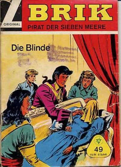 Cover for Brik, Pirat der sieben Meere (Lehning, 1962 series) #49