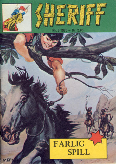 Cover for Sheriff (Serieforlaget / Se-Bladene / Stabenfeldt, 1968 series) #5/1975