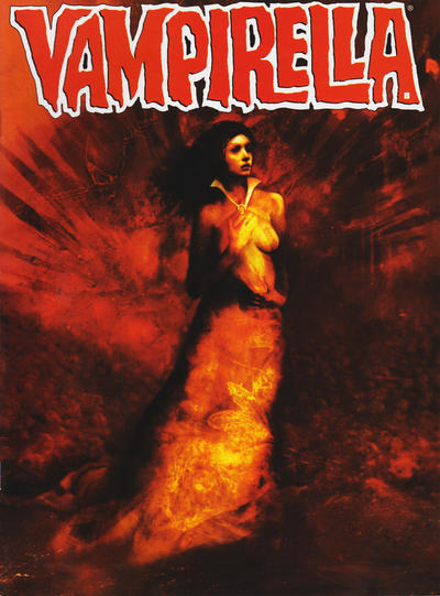 Cover for Vampirella Comics Magazine (Harris Comics, 2003 series) #8 [Virgin Painted Cover]