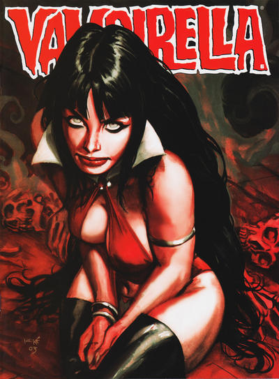 Cover for Vampirella Comics Magazine (Harris Comics, 2003 series) #6 [Virgin Cover]