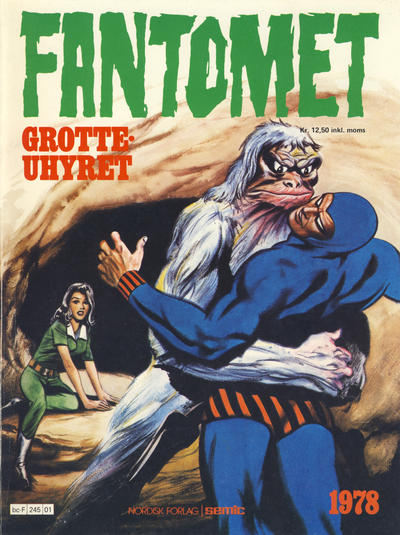 Cover for Fantomet årsalbum (Semic, 1977 series) #1978