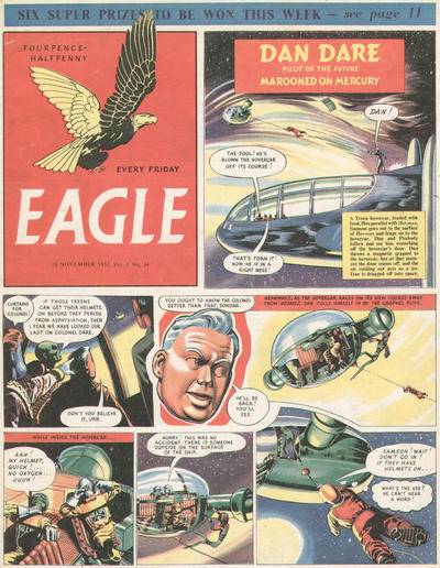 Cover for Eagle (Hulton Press, 1950 series) #v3#34