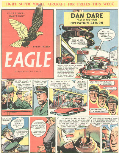 Cover for Eagle (Hulton Press, 1950 series) #v3#51