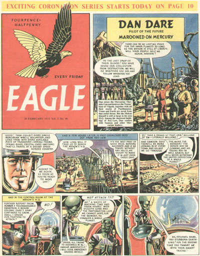 Cover for Eagle (Hulton Press, 1950 series) #v3#46