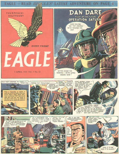 Cover for Eagle (Hulton Press, 1950 series) #v3#52