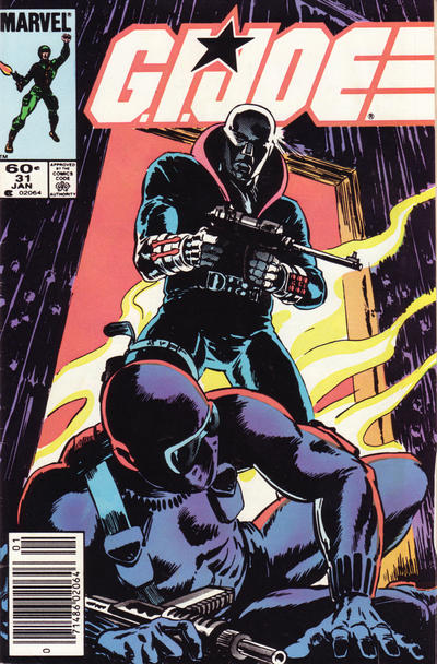 Cover for G.I. Joe, A Real American Hero (Marvel, 1982 series) #31 [Newsstand]