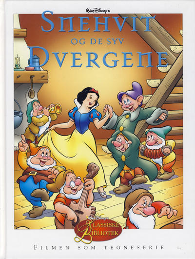 Cover for Walt Disneys klassiske bibliotek (Hjemmet / Egmont, 2002 series) #[1] - Snehvit og de syv dvergene