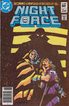 Cover Thumbnail for The Night Force (1982 series) #11 [Newsstand]