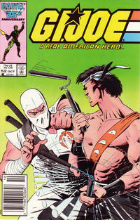 Cover Thumbnail for G.I. Joe, A Real American Hero (Marvel, 1982 series) #52 [Newsstand]
