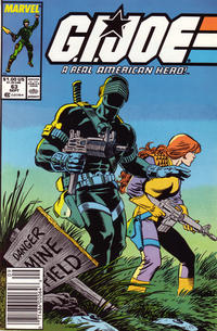 Cover for G.I. Joe, A Real American Hero (Marvel, 1982 series) #63 [Newsstand]