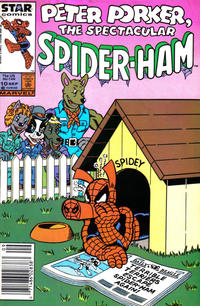 Cover Thumbnail for Peter Porker, the Spectacular Spider-Ham (Marvel, 1985 series) #10 [Newsstand]