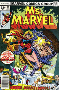 Cover for Ms. Marvel (Marvel, 1977 series) #10 [35¢]
