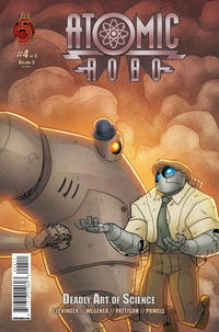 Cover Thumbnail for Atomic Robo and the Deadly Art of Science (Red 5 Comics, Ltd., 2010 series) #4