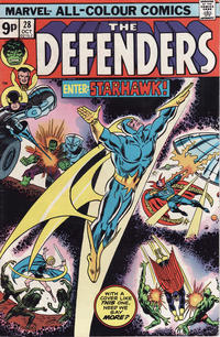 Cover Thumbnail for The Defenders (Marvel, 1972 series) #28 [British]