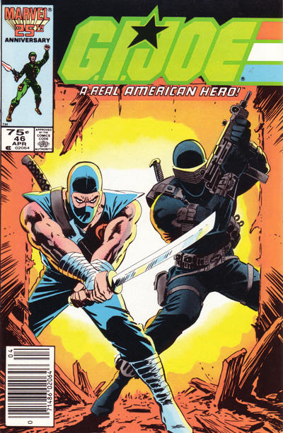 Cover for G.I. Joe, A Real American Hero (Marvel, 1982 series) #46 [Newsstand]