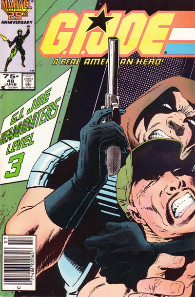 Cover for G.I. Joe, A Real American Hero (Marvel, 1982 series) #48 [Newsstand]