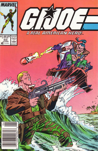 Cover for G.I. Joe, A Real American Hero (Marvel, 1982 series) #60 [Newsstand]