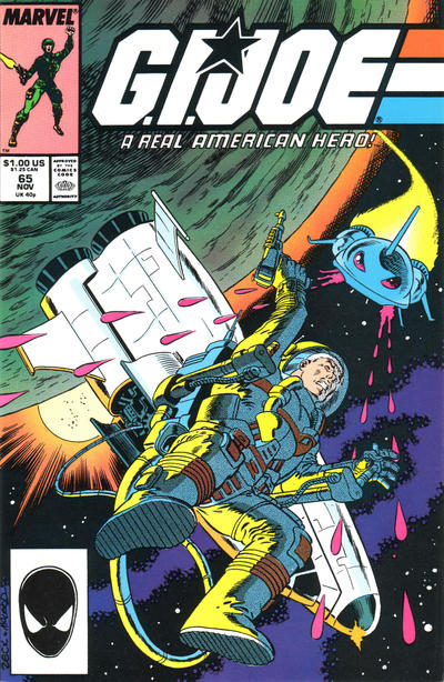 Cover for G.I. Joe, A Real American Hero (Marvel, 1982 series) #65 [Direct]