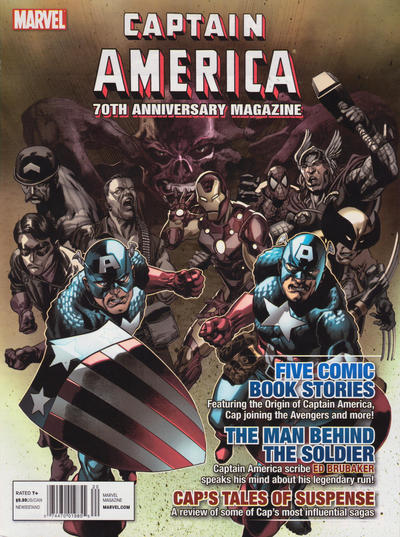Cover for Captain America 70th Anniversary Magazine (Marvel, 2011 series) #20 [Heroes Variant]