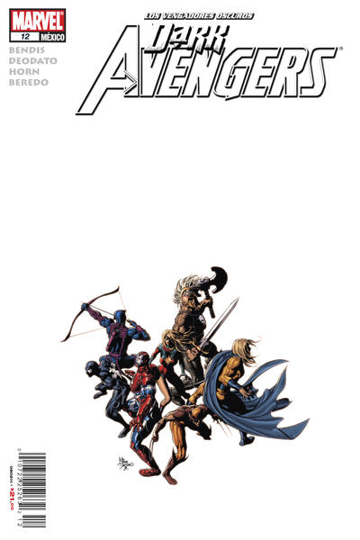 Cover for Los Vengadores Oscuros, Dark Avengers (Editorial Televisa, 2010 series) #12