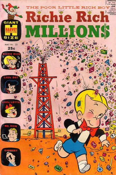 Cover for Richie Rich Millions (Harvey, 1961 series) #23