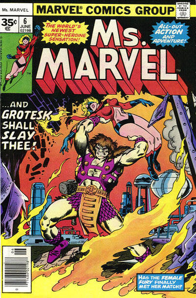 Cover for Ms. Marvel (Marvel, 1977 series) #6 [35¢]