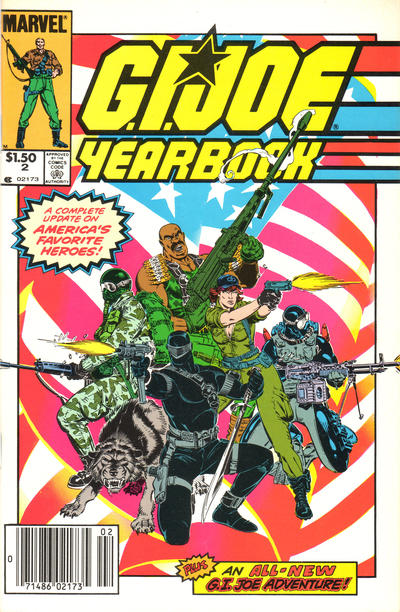 Cover for G.I. Joe Yearbook (Marvel, 1985 series) #2 [Newsstand]