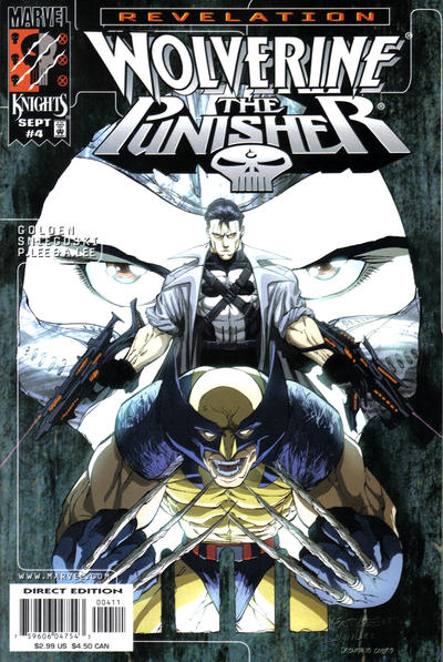 Cover for Wolverine / Punisher: Revelation (Marvel, 1999 series) #4 [Direct Edition]