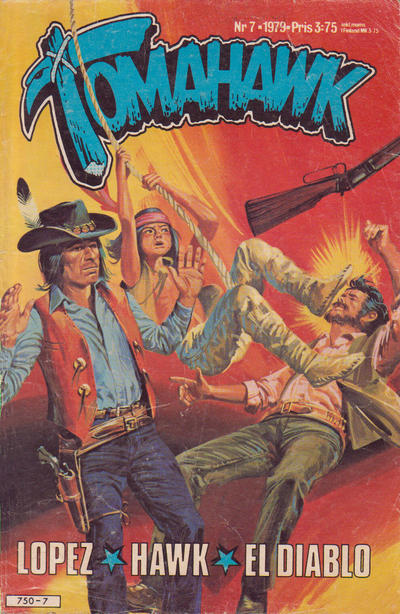 Cover for Tomahawk (Semic, 1976 series) #7/1979