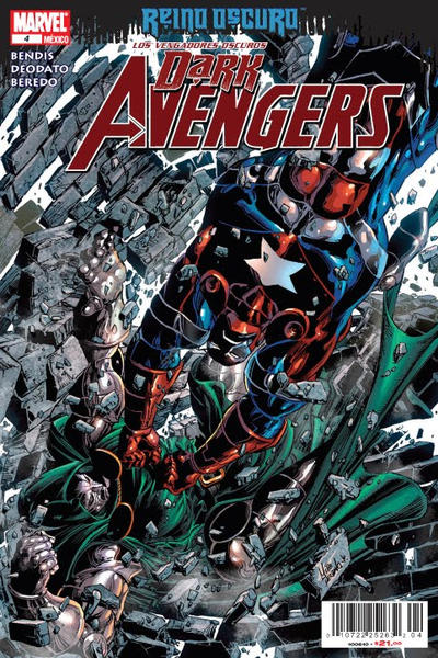 Cover for Los Vengadores Oscuros, Dark Avengers (Editorial Televisa, 2010 series) #4