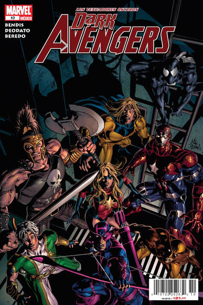 Cover for Los Vengadores Oscuros, Dark Avengers (Editorial Televisa, 2010 series) #10
