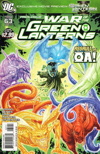Cover for Green Lantern (DC, 2005 series) #63 [Direct Sales]