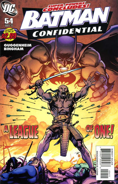 Cover for Batman Confidential (DC, 2007 series) #54