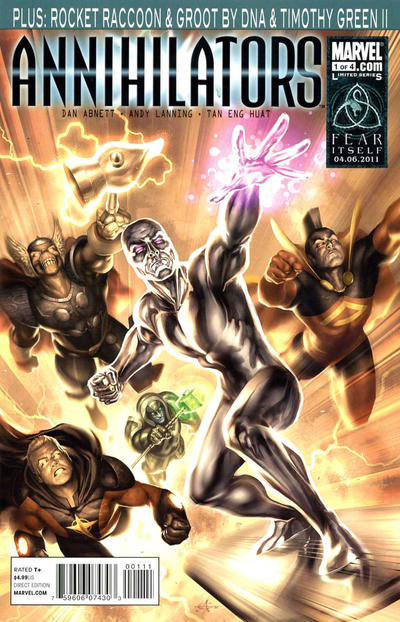 Cover for Annihilators (Marvel, 2011 series) #1