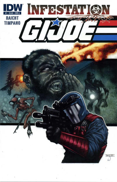 Cover for G.I. Joe: Infestation (IDW, 2011 series) #1 [Cover A]