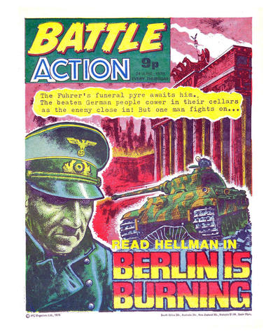 Cover for Battle Action (IPC, 1977 series) #24 June 1978 [173]