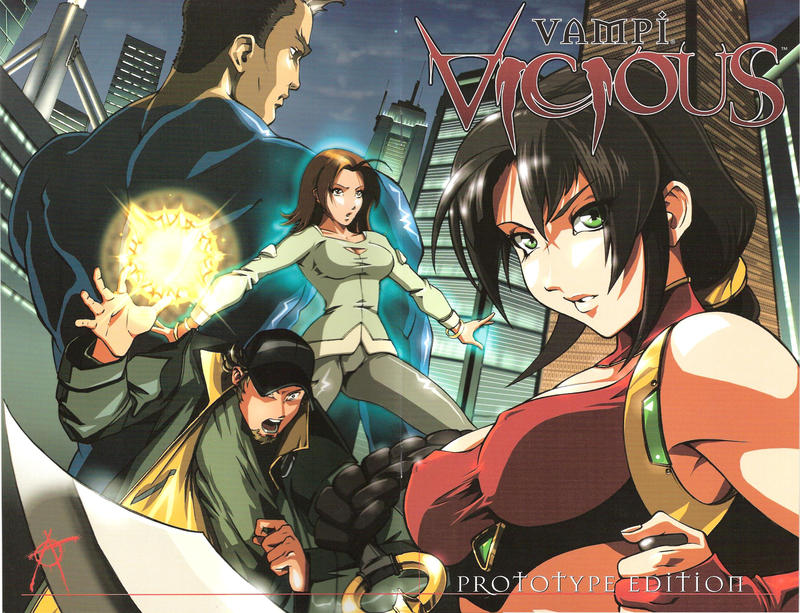 Cover for Vampi Vicious (Anarchy Studios, 2003 series) #1 [Prototype Edition]