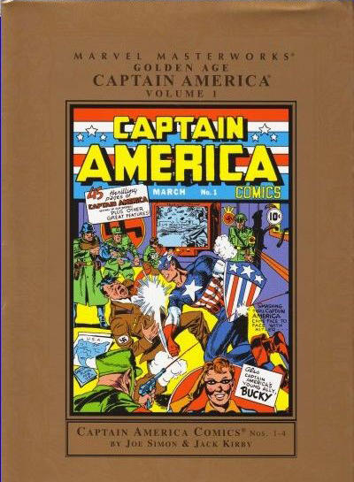 Cover for Marvel Masterworks: Golden Age Captain America (Marvel, 2005 series) #1 [Regular Edition]