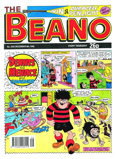 Cover for The Beano (D.C. Thomson, 1950 series) #2525