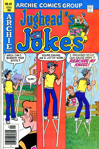 Cover for Jughead's Jokes (Archie, 1967 series) #65
