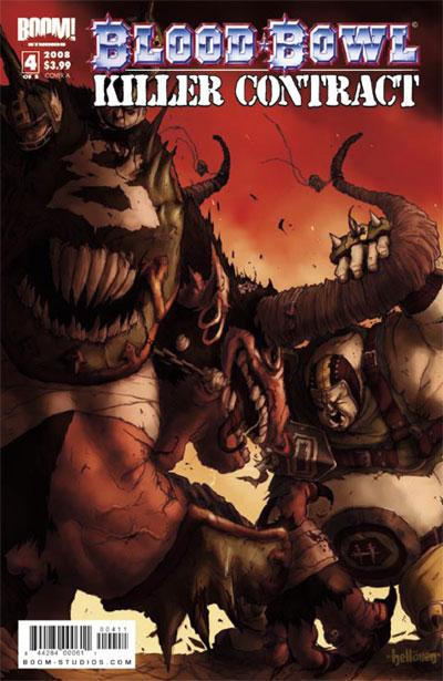 Cover for Blood Bowl: Killer Contract (Boom! Studios, 2008 series) #4