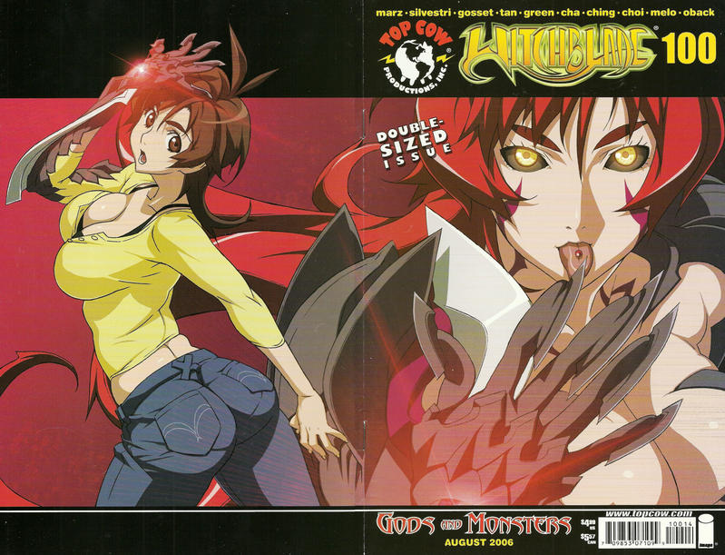 Cover for Witchblade (Image, 1995 series) #100 [Gonzo Animation Cover D]