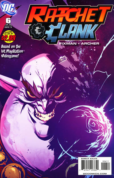 Cover for Ratchet & Clank (DC, 2010 series) #6
